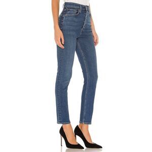 RE/DONE Originals Ultra High Rise Crop Jeans Medium Fade Size 25